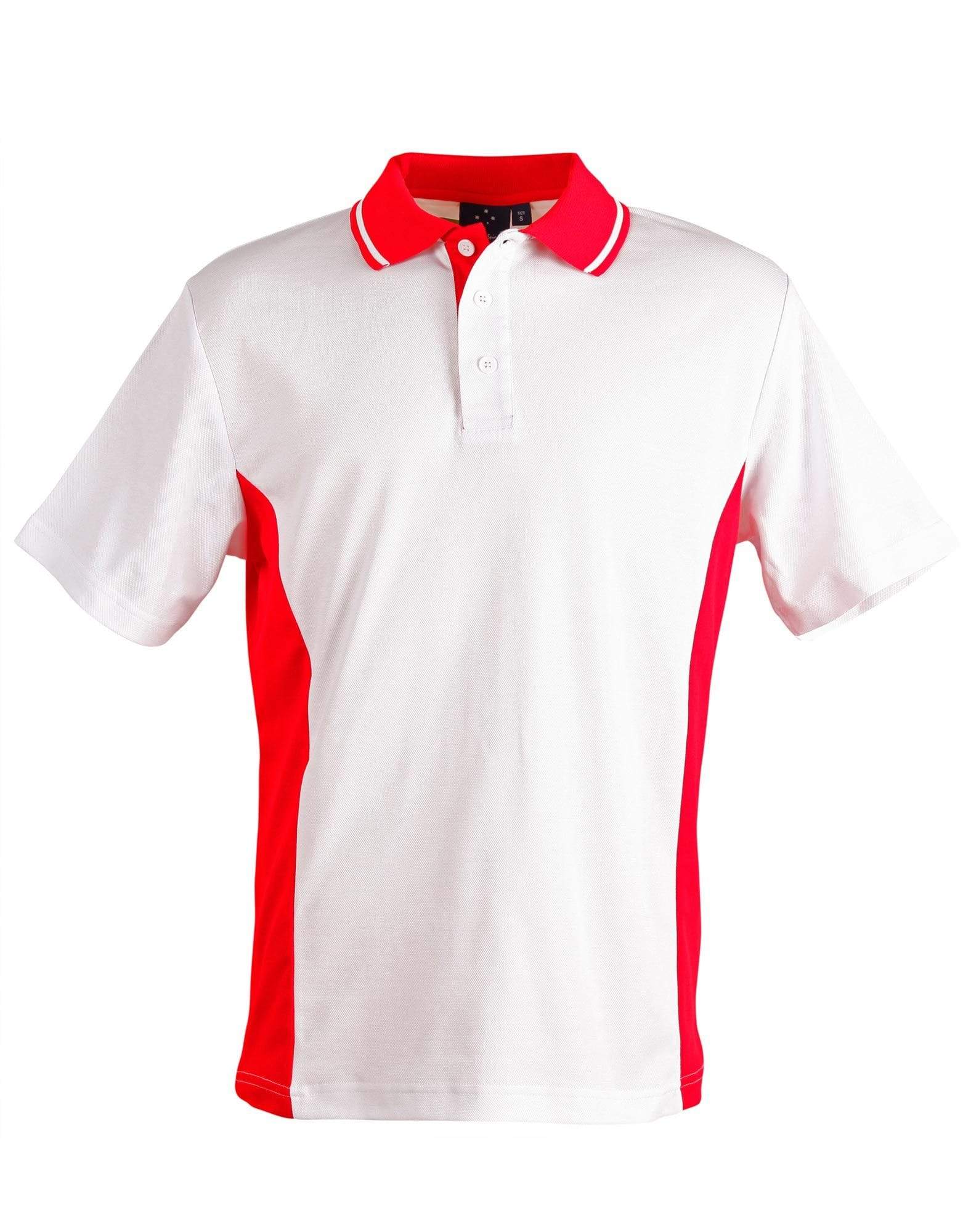 Teammate Polo Men's Ps73 Casual Wear Winning Spirit White/Red S